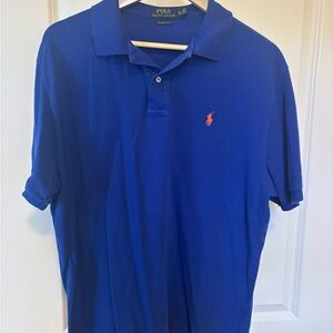 Ralph Lauren Men's Royal Blue Polo Shirt